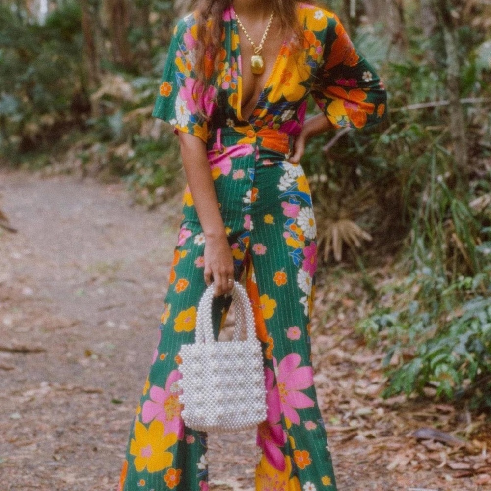Floral Multicolor Jumpsuit Lenni the Lable
